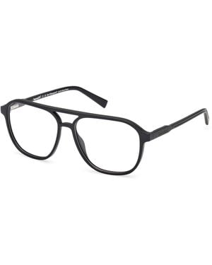 Timberland Tb50067 002 Optical Frames Injected Squared Normal - Black