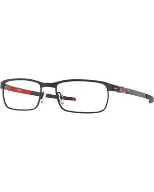 Oakley Ox3184 Tincup 318411 Optical Frames Steel Squared Normal - Black
