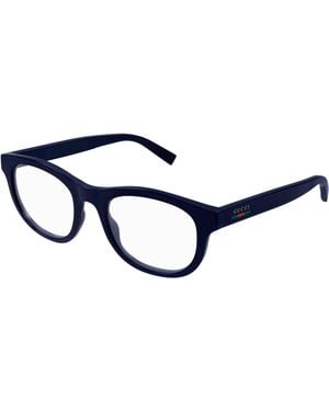 Gucci Gg1929O 001 Optical Frames Injected Transparent Squared - Black