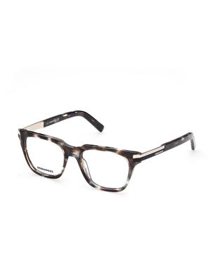 DSquared² Dq5345 050 Optical Frames Outlet Acetate Squared - Black