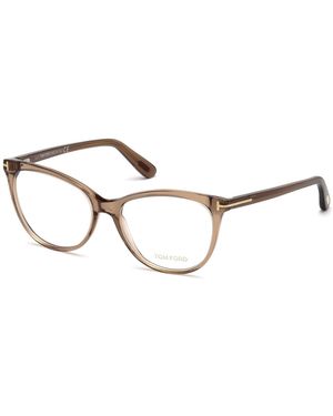 Tom Ford Ft5513 045 Optical Frames Acetate Geometric Normal - Black