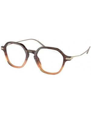 Prada Pr 11Ys 13B05R Sunglasses Acetate Squared Photochromic - Black