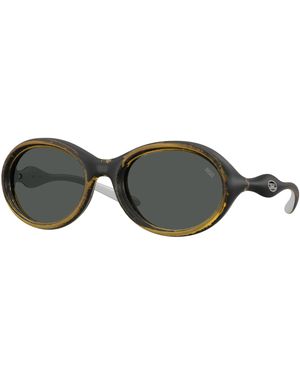 DIESEL Dl3009U 203087 Sunglasses Injected Round Normal - Black