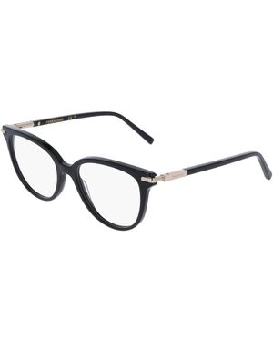 Ferragamo Sf3026 001 Optical Frames Acetate Butterfly Normal - Black