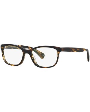 Oliver Peoples Ov5194 Follies 1003 Optical Frames Acetate Transparent Squared Normal - Black