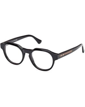 Web We5421 001 Optical Frames Acetate Round Normal - Black
