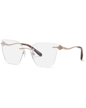 Chopard Vchl84S 0A39 Optical Frames Metal Butterfly - Black