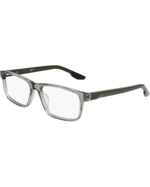 Nike 7170 311 Optical Frames Acetate Squared Normal Normal - Black