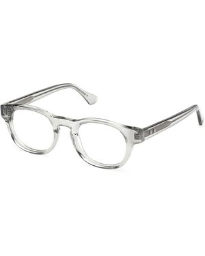 Web We5465 093 Optical Frames Acetate Round Normal - Black