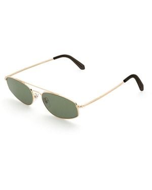 Retrosuperfuture 4Uq Tema 2.0 Sunglasses Metal Geometric Normal - Metallic