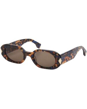 Marcelo Burlon Nire Sunglasses Acetate Geometric Normal - Multicolour