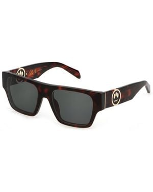Barrow Sba002V Smoker 09At Sunglasses Acetate Squared Normal - Black