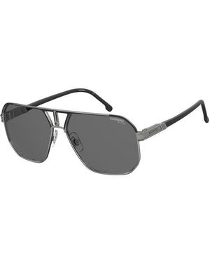 Carrera 1062/S Rzz/M9 Sunglasses Metal Geometric Polarized - Black