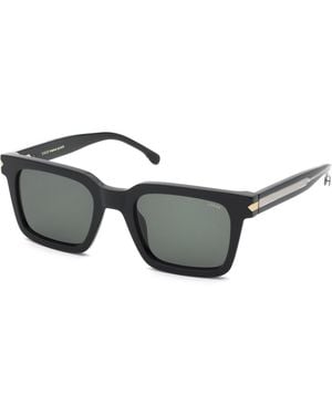 Lozza Sl4382 Maratea 3 700 Sunglasses Acetate Squared Normal - Black