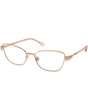 Swarovski Sk1006 4014 Optical Frames Metal Transparent Pillow Normal - Black