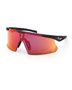 adidas Originals Sp0106 Adidas Dunamis Evo 02L Sunglasses Injected Roviex Mask Normal - Red