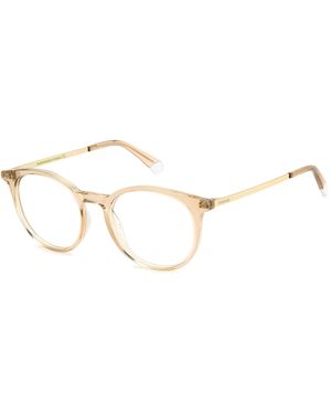 Polaroid Pld D496 10A Optical Frames Plastic Round - Black
