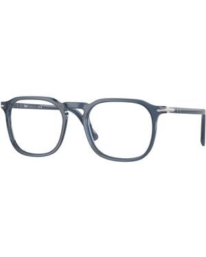 Persol Po3337V 1197 Optical Frames Acetate Transparent Pantos Normal - Black