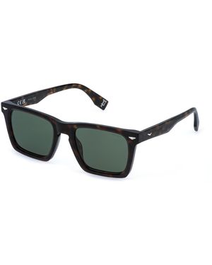 Police Splr79 Supernova 5 02Bl Sunglasses Acetate Squared Anti-Glare - Black