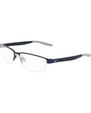Nike 8138 405 Optical Frames Metal Squared Photochromatic - Black