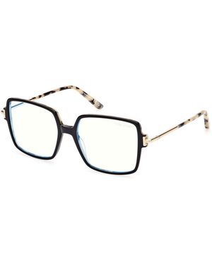 Tom Ford Ft5915-B 005 Optical Frames Acetate Squared Normal - Black