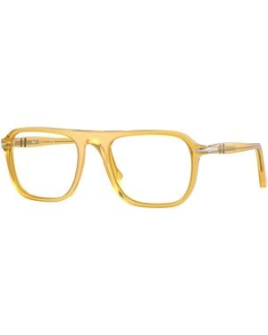 Persol Po3359V Jacques 204 Optical Frames Acetate Squared Normal - Black