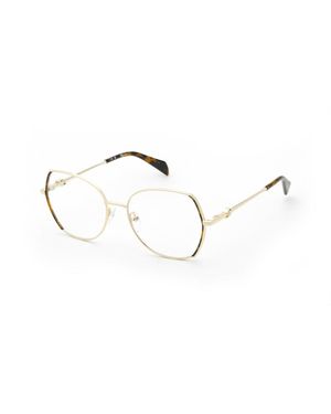 Blumarine Vbm235 300 Optical Frames Metal Geometric - Black