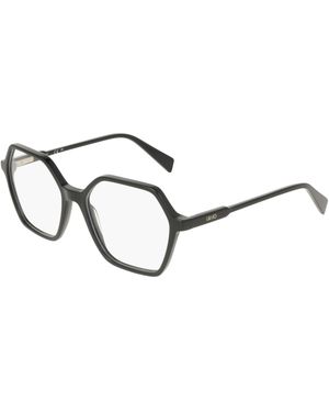 Liu Jo Lj2831 001 Optical Frames Acetate Squared Normal - Black