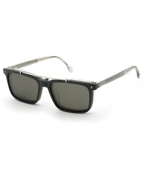 Lozza Ul4428 Alghero 2 Actp Optical Frames Acetate Smoke Squared - Black