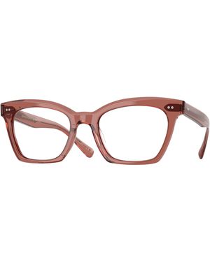 Oliver Peoples Ov5566U Lelia 1790 Optical Frames Acetate Transparent Butterfly Normal - Black