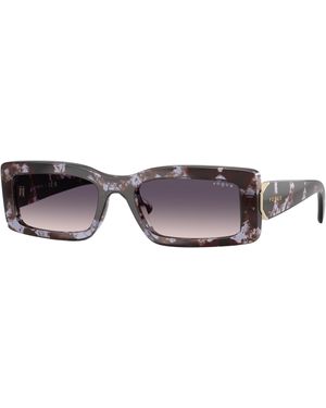 Vogue Eyewear Vo5674S 317836 Sunglasses Nylon Squared Normal Nuanced - Black