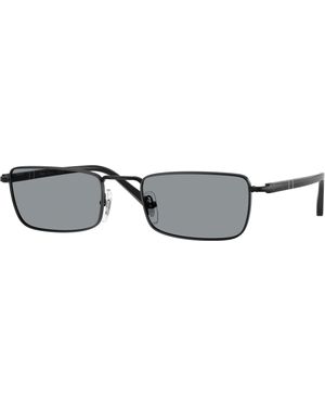 Persol Po1025S 1078R5 Sunglasses Metal Squared Normal - Black