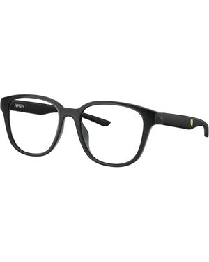 FERRARI SCUDERIA Fz8015U 521 Optical Frames Injected Round Normal - Black