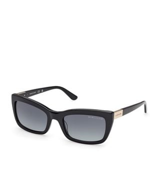 Guess Gm00044 01P Sunglasses Acetate Squared Normal - Black