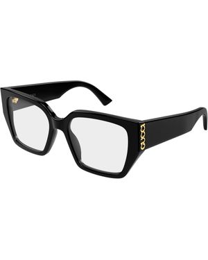 Gucci Gg2042O 003 Optical Frames Acetate Transparent Butterfly - Black