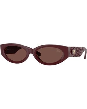 Burberry Be4505U 425973 Sunglasses Injected Round Normal - Black