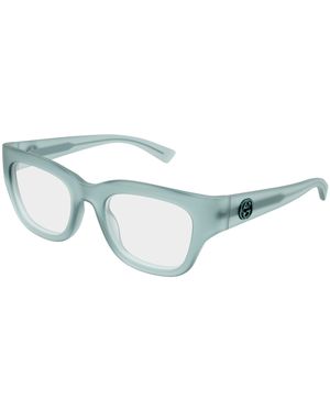 Gucci Gg1785O 004 Optical Frames Injected Transparent Squared - Black