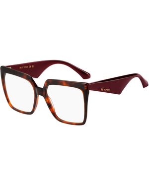 Etro 0005 086 Optical Frames Acetate Squared - Black