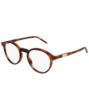 Gucci Gg1160O 003 Optical Frames Acetate Round - Black
