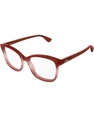 Chloé Ch0393O 004 Optical Frames Acetate Transparent Cat Eye - Black