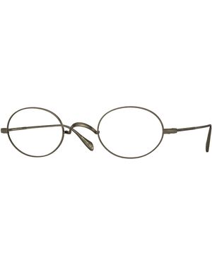 Oliver Peoples Ov1185 Calidor 5338 Optical Frames Metal Transparent Round Normal - Black
