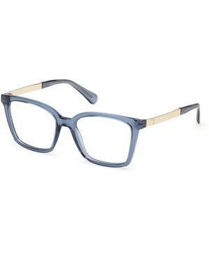 MAX&Co. Mo5189 090 Optical Frames Injected Squared Normal - Black