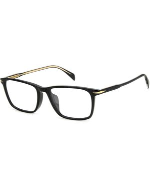 David Beckham Db 1154/F 807 Optical Frames Acetate Squared - Black