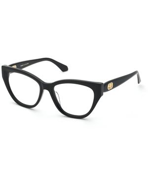 Twinset Vtw076 700 Optical Frames Acetate Butterfly - Black