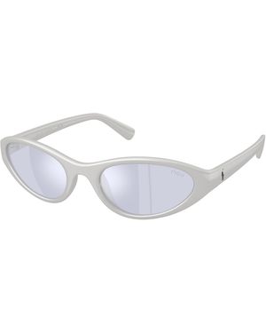 Polo Ralph Lauren Ph4248U 58621U Sunglasses Injected Round Normal - Black