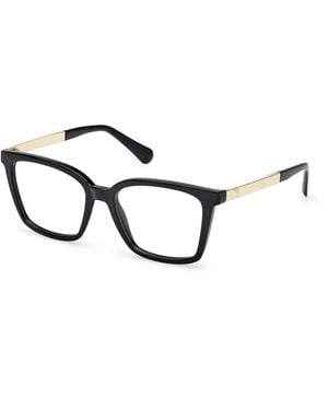 MAX&Co. Mo5189 001 Optical Frames Injected Squared Normal - Black