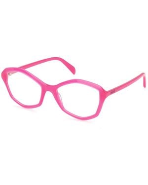 PUCCI Ep5238 075 Optical Frames Acetate Geometric Normal - Black
