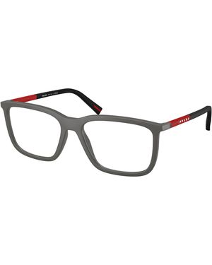 Prada Linea Rossa Ps 01Sv 16X1O1 Optical Frames Injected Pillow Normal - Black