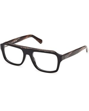 Guess Gu50451 1 Optical Frames Acetate Squared Normal - Black