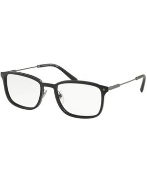 BVLGARI Bv1101 195 Optical Frames Outlet Metal Squared - Black